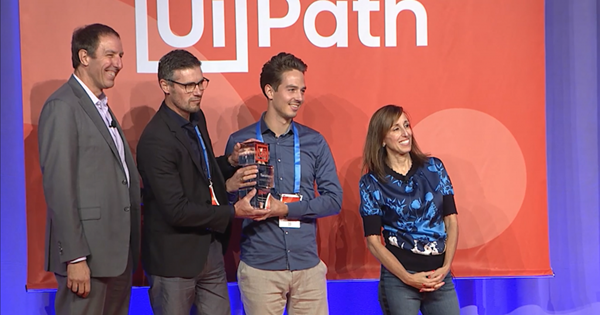 Tacstone wins UiPath Global Partner Award 2019
